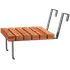 PLUS Relax bænk m/hængebord 150 cm ThermoWood®