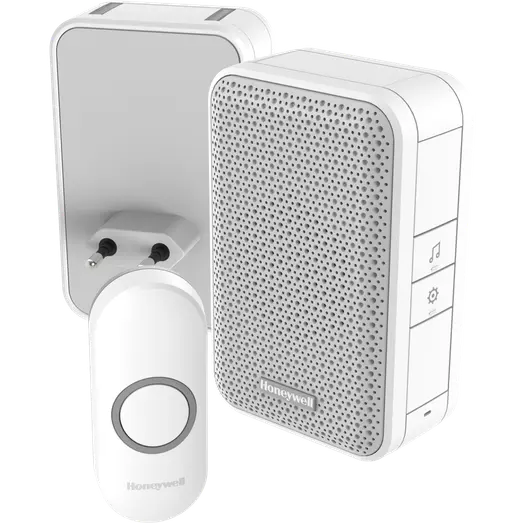 Honeywell trådløs ringeklokke plug-in 230V hvid