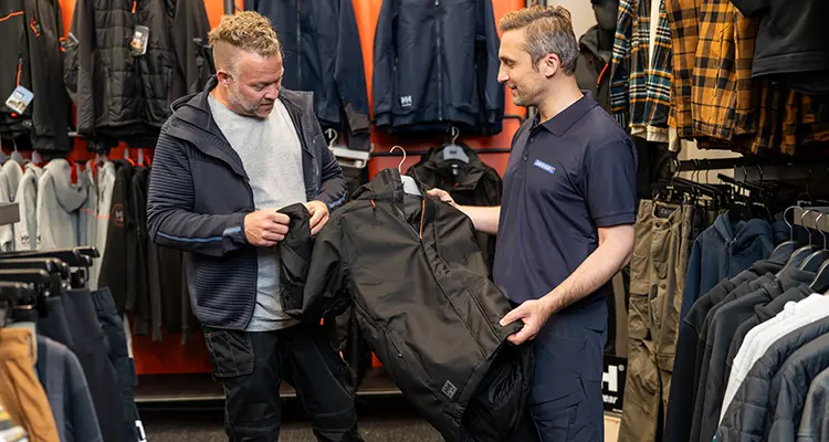 Arbejdstøj og sikkerhedssko: lokal event hos Davidsen