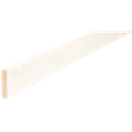 HT 52H fyr forkantliste hvid 2 runde kanter 9x43 mm