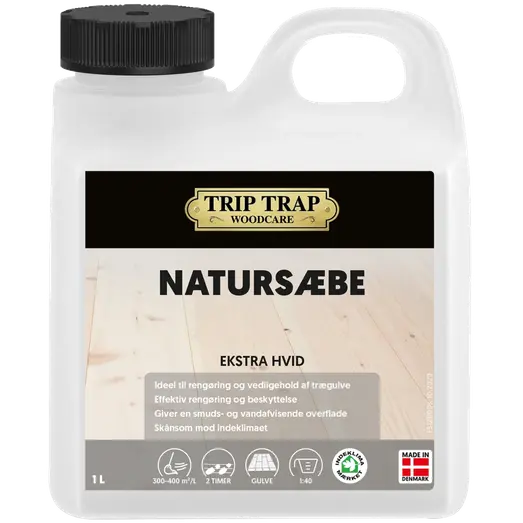 Trip Trap natursæbe ekstra hvid