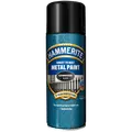Hammerite effekt metalmaling spray sort