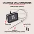 Weber smart hub grilltermometer m/display og booster