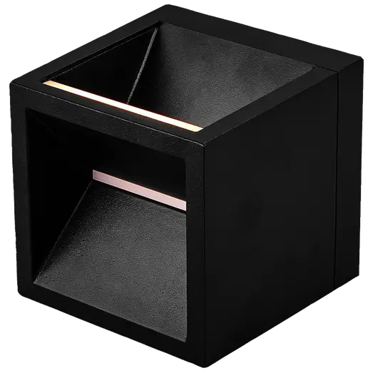 Nordlux Rivo udendørs LED væglampe sort