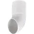 Plastmo udkaster Ø75 hvid
