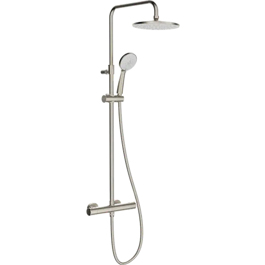 GEYSER Mini topbruserterm.sæt TB Ø222 mm HB Ø100, stål look