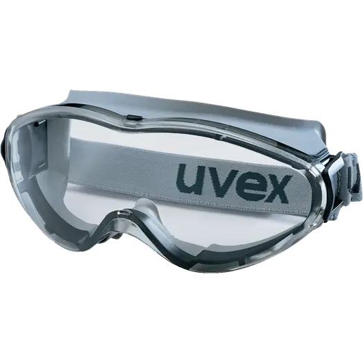 Uvex Ultrasonic Supravision UV beskyttelsesbrille grå/sort med klar glas