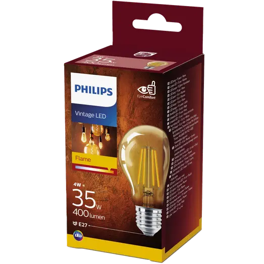 Philips Classic LED pære E27 35W 1 pack