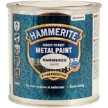 Hammerite effekt metalmaling hvid