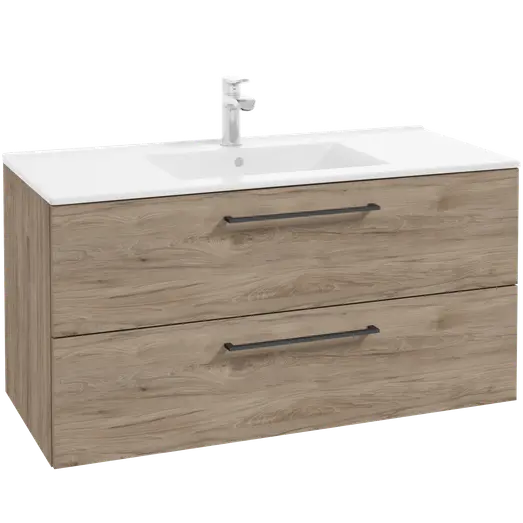 Milobad badmiljø Milano 100 cm mørk eg