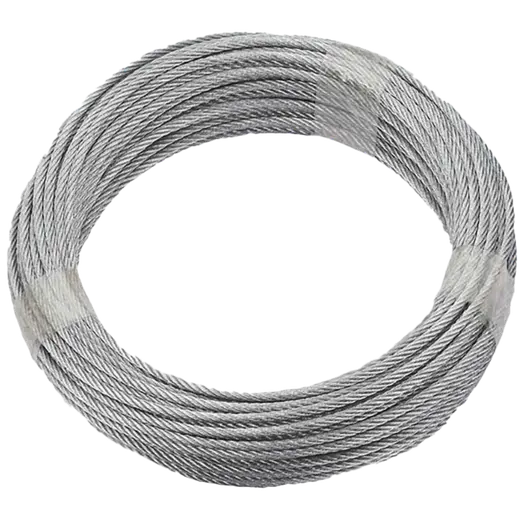 Roliba stålwire el-galvaniseret 30 m