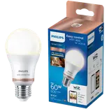 Philips Smart WiZ white LED pære E27 8,5W standard mat