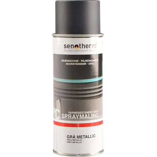 Varde Senotherm varmefast grå metallic - 400 ml