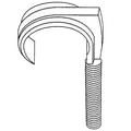 Lewis clips t/varmeslanger