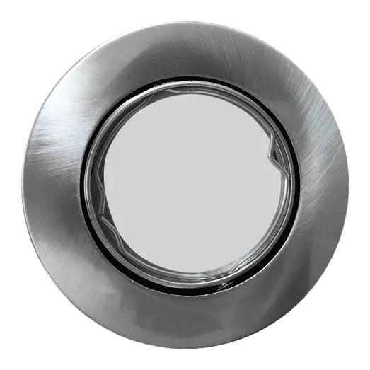 Nordlux Mixit indbygningsspot hvid/børstet stål