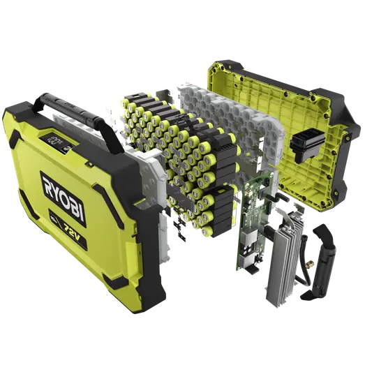 Ryobi RY72B10A 72V 10.0 Ah batteri til ride-on plæneklippere