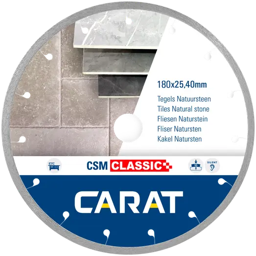 Carat CSMP premium silent diamantklinge fliser