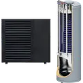Scantherm Skagen varmepumpesæt 8 kW m/combitank 180/85 L