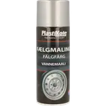 Plasti-kote fælgmaling metallic sølv 400 ml