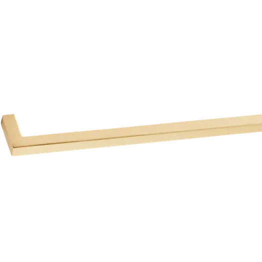 Greb til badskab børstet messing 320 mm