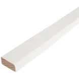 FT Forkantliste fyr /1Rk L228 hvid ral 9x33x3000 mm
