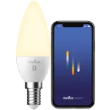 Nordlux smart pære LED E14 C35 4,9W hvid