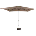 Blokhus parasol 3x3 m u/tilt taupe