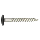 NKT Facade+ D facadeskrue m/antrasit hoved 4,5x40 mm A2 TX20 antracit 200 stk.
