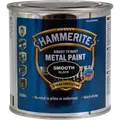 Hammerite glat-effekt metalmaling sort