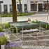 Plus Picnic bord/bænkesæt med 4 ryglæn 224 cm