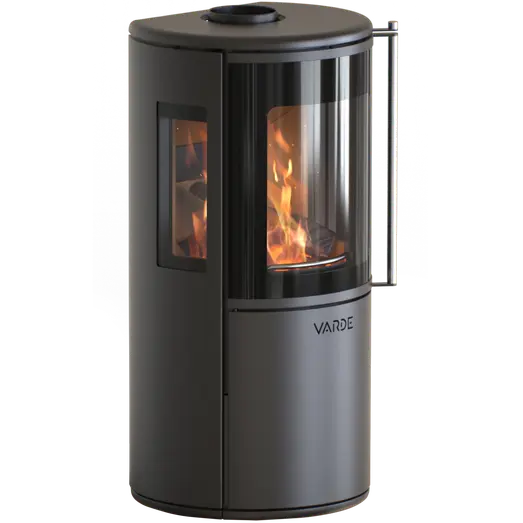 Varde Nordic 7 Air brændeovn sort