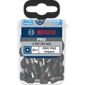 Bosch PRO Phillips slagbor, PH2, 25 mm, 25 stk.