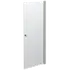 Scanbad brusedør satin/klart glas 200 x 80 cm