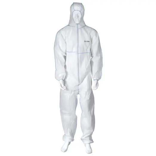 OX-ON SMS coverall beskyttelsesdragt type 5-6 hvid