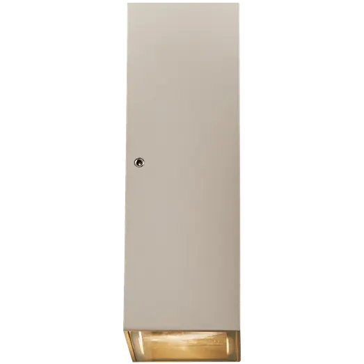 Nordlux Rold udendørs LED væglampe flad champagne