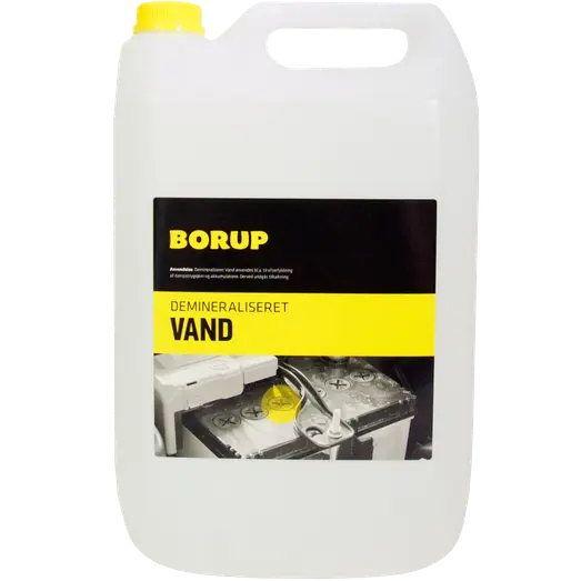 Borup demineraliseret vand 10 ltr.