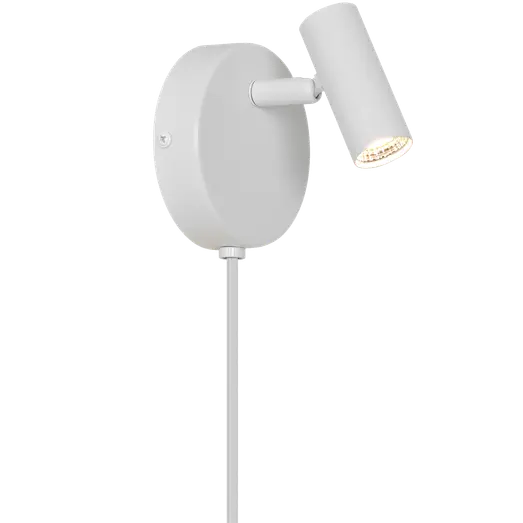 Nordlux væglampe Omari Round LED hvid