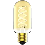Nordlux Deco E27 T45 spiral dim dekorativ pære 2200K guldfarvet