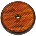 Refleks rund 70 mm orange