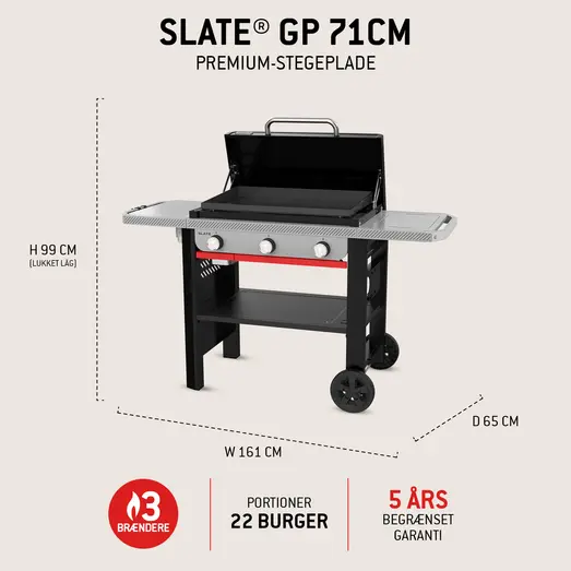 Weber® Slate® GPD 71 cm Premium stegeplade