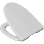 Duraform Cera toiletsæde med soft close, hvid