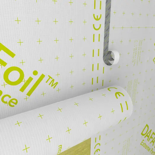 Dafa armeret ExFoil dampspærre 2,15x46,5 m hvid