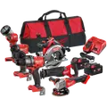Milwaukee M18 FPP6E3-502B Powerpack el-værktøjssæt