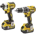 DeWalt 18V slagbore-/skruemaskine og slagnøglesæt 2x5.0 Ah batt./lader TSTAK