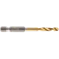 Milwaukee Red Hex shockwave™ HSS-Tin metalbor 4,5 mm