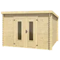 Sacramento hytte/redskabsrum med dobbeltdør, 8,2 m²