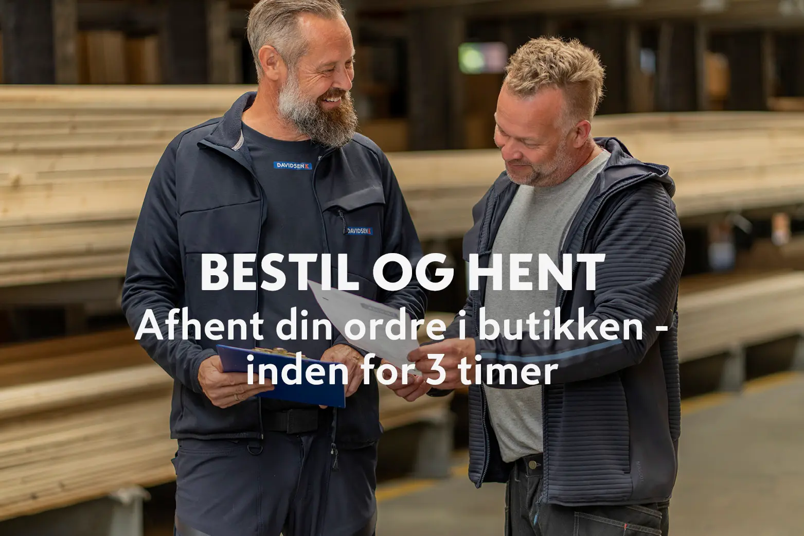 Bestil og hent