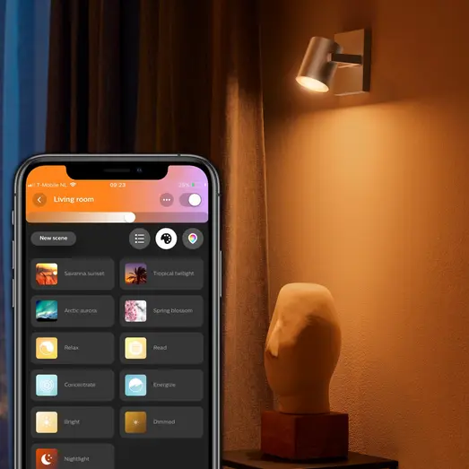 Philips Hue Argenta enkelt spot GU10 LED