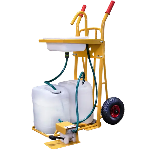 Ravendo sækkevogn med vask CLM WS-P