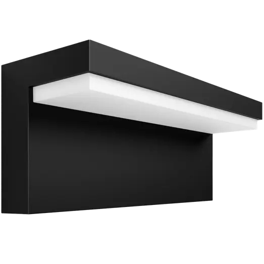 Philips Hue Nyro udendørs væglampe sort